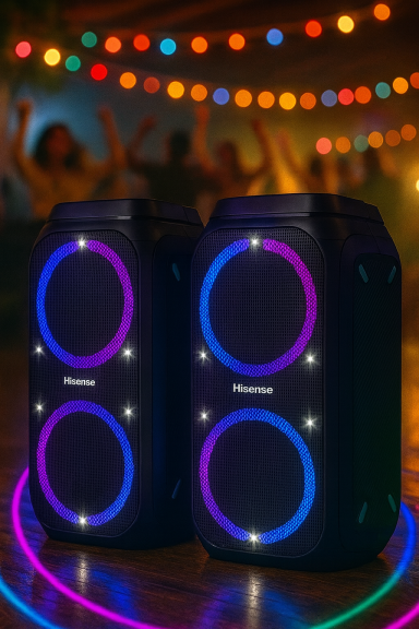 2x Hisense Party Rocket 160